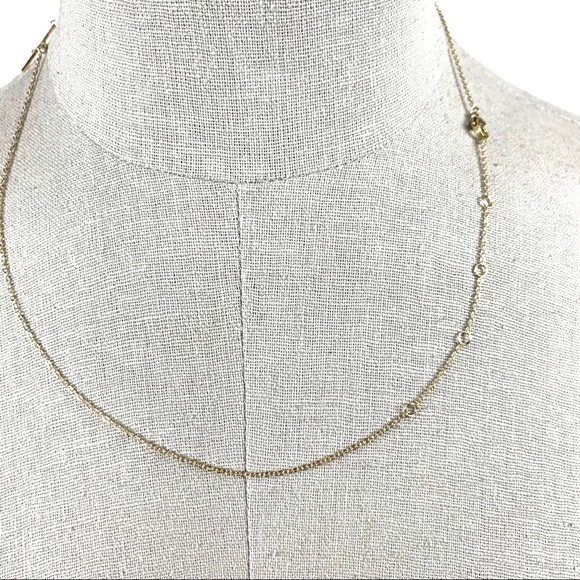 💎 NEW 14k gold plated X shaped necklace - Picture 8 of 8